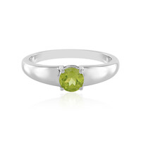 Anillo en plata con Peridoto