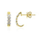 Pendientes en oro con Diamante SI1 (G) (Annette)