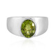 Anillo en plata con Peridoto de Arizona