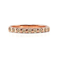 Anillo en oro con Diamante rosa de Francia de Argyle SI1