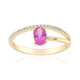 Anillo en oro con Zafiro rosado (CIRARI)