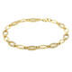 Brazalete en oro con Diamante I1 (H)  (CIRARI)