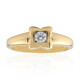 Anillo en oro con Diamante IF (D) (Annette)