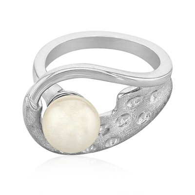 Anillo en plata con Perla de Akoya (MONOSONO COLLECTION)