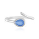 Anillo en plata con Ónix azul