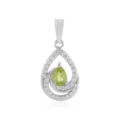 Colgante en plata con Peridoto