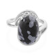 Anillo en plata con Obsidiana Copo de Nieve