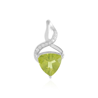 Colgante en plata con Peridoto