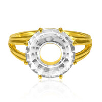 Anillo en oro con Cuarzo blanco (Glenn Lehrer)