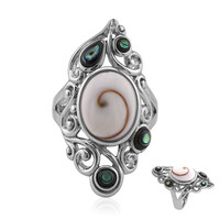 Anillo en plata con Ojo de Shiva (Art of Nature)