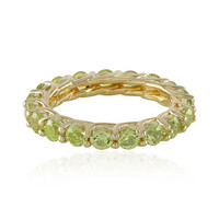 Anillo en plata con Peridoto