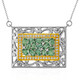 Collar en plata con Cianita menta (Dallas Prince Designs)