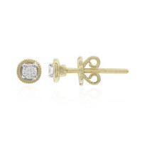 Pendientes en oro con Diamante SI1 (G)