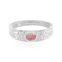 Anillo en plata con Turmalina rosa (SAELOCANA)