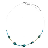 Collar con Apatita azul