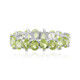 Anillo en plata con Peridoto