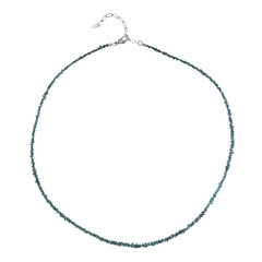 Collar en plata con Diamante azul (CUSTODANA)