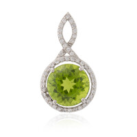 Colgante en plata con Peridoto de Arizona