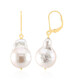 Pendientes en plata con Perla blanca Freshwater (TPC)