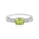 Anillo en plata con Peridoto