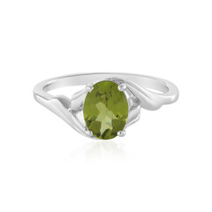 Anillo en plata con Peridoto