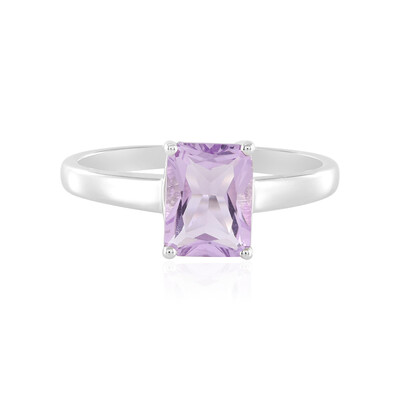 Anillo en plata con Amatista Rosa de Francia