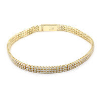 Brazalete en oro con Diamante I1 (H)  (CIRARI)