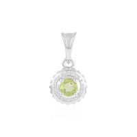 Colgante en plata con Peridoto