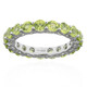 Anillo en plata con Peridoto