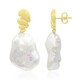 Pendientes en plata con Perla Freshwater (TPC)