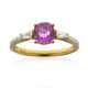 Anillo en oro con Zafiro rosado (CIRARI)