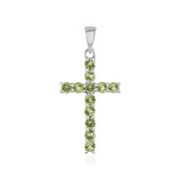 Colgante en plata con Peridoto