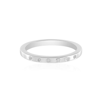 Anillo en plata con Diamante I3 (H)