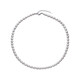 Collar en plata con Perla blanca Freshwater