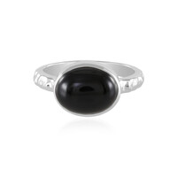 Anillo en plata con Ónix negro