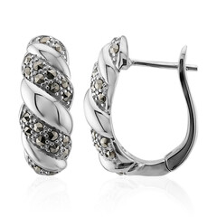 Pendientes en plata con Marcasita (Annette classic)