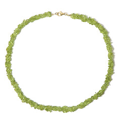 Collar en plata con Peridoto