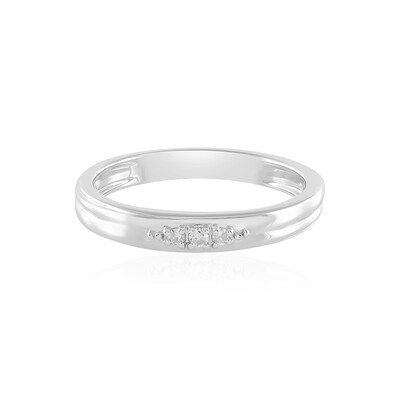 Anillo en plata con Diamante I2 (J)