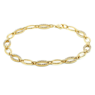 Brazalete en oro con Diamante I1 (H)  (CIRARI)