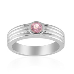 Anillo en plata con Turmalina rosa de Brasil (Pallanova)