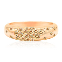 Anillo en oro con Diamante rosa de Francia de Argyle SI1