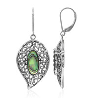 Pendientes en plata con Concha de Abalone (Art of Nature)