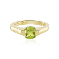 Anillo en plata con Peridoto