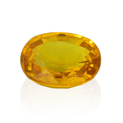 Piedra preciosa con Zafiro Ceylon amarillo