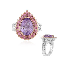 Anillo en plata con Amatista Rosa de Francia (Dallas Prince Designs)