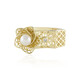 Anillo en oro con Perla blanca Freshwater (Ornaments by de Melo)