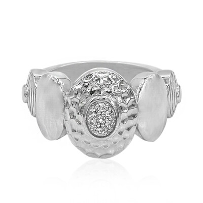 Anillo en plata con Topacio blanco (MONOSONO COLLECTION)