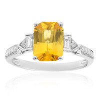 Anillo en oro con Zafiro amarillo (CIRARI)