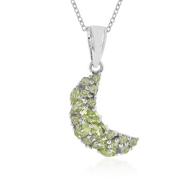 Collar en plata con Peridoto