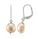 Pendientes en plata con Perla Freshwater (TPC)